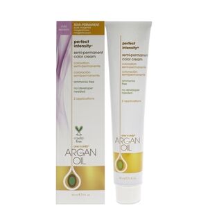 New In Box Argan Oil Semi-Permanent Hair Color Cream - Neon Purple Magenta